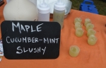 Maple Cucumber Mint Slushy from Snowday